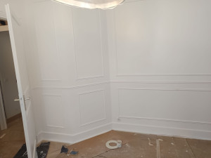 Photo de galerie - Moulures posé a chambre 