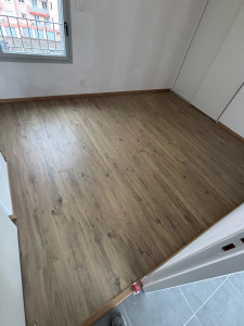 Photo de galerie - Pose de parquet stratifié 