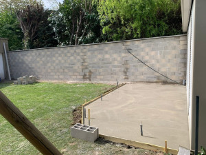 Photo de galerie - Dale béton ( création terrasse extérieur) 
