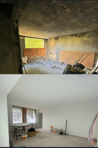 Photo de galerie - Rénovation suite incendie 