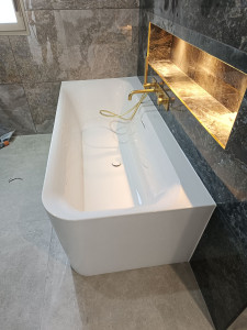 Photo de galerie - Pose de baignoire