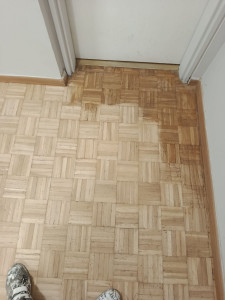 Photo de galerie - Pose de parquet - Revêtement de sol