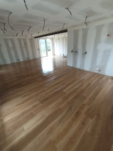 Photo de galerie - Carrelage imitation parquet 120/20