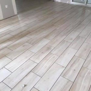 Photo de galerie - Pose de parquet séjour 