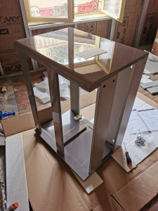 Photo de galerie - Montage d'un meuble de salle de bain