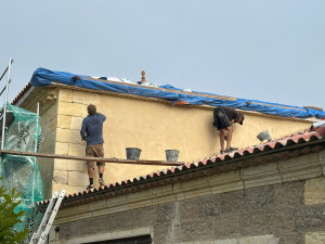 Photo de galerie - Enduit mur 