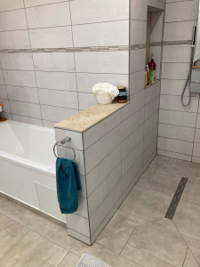 Photo de galerie - Création d’une salle de bain à partir de pièces vide 