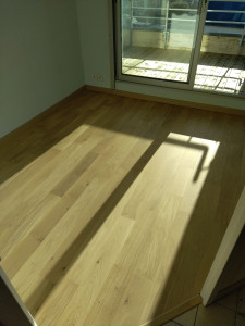 Photo de galerie - Pose de parquet - Revêtement de sol