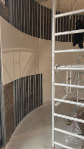 Photo de galerie - Création doublage en arrondi