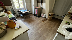 Photo de galerie - Pose parquet flottant