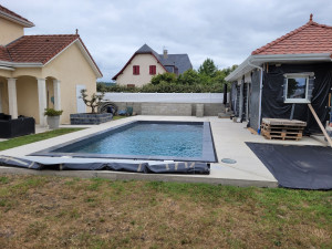 Photo de galerie - Réalisation travaux de maçonnerie après les travaux 