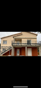 Photo de galerie - Ravalement de façade finition gratter fin 
