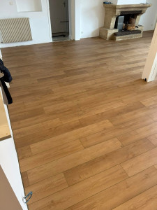 Photo de galerie - Pose de parquet - Revêtement de sol