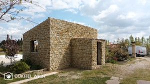 Photo de galerie - Pierre sèche taillée sur chantier 