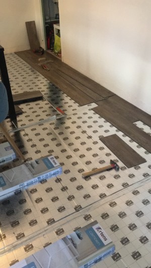 Photo de galerie - Pose de parquet - Revêtement de sol