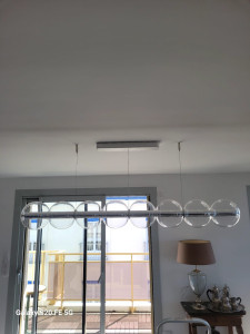 Photo de galerie - Installation d'un luminaire 