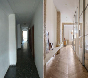 Photo de galerie - Pose de parquet - Revêtement de sol