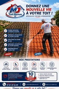 Photo de galerie - Hydrofugation des tuiles