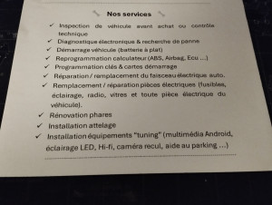 Photo de galerie - Nos services