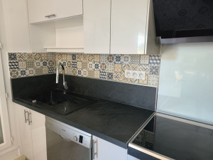 Photo de galerie - Rénovation d'une crédence 