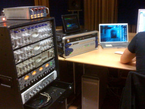 Photo de galerie - Studio enregistrement des 500 choristes