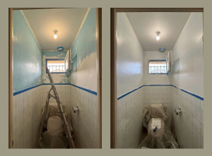 Photo de galerie - Avant / Après, peintures et rénovation intérieur