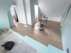 Photo de galerie - Pose de parquet - Revêtement de sol