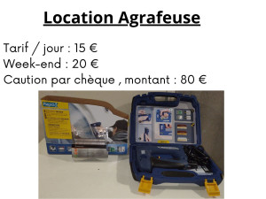 Photo de galerie - Agrafeuse cloueuse électrique