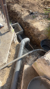 Photo de galerie - Réfection total d’évacuation pour une séparation d’une maison avec création de regard