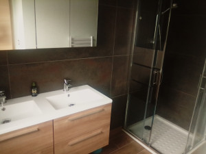 Photo de galerie - Pose et installation complète d'une salle de bain