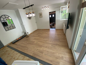 Photo de galerie - Pose d’un parquet flottant 