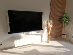 Photo de galerie - Pose télé et meuble télé 