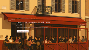 Photo de galerie - Création de site internet en cours - Jadis Restaurant Nice