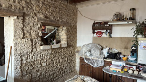 Photo de galerie - Pierres apparentes mur intérieur 