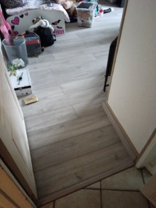 Photo de galerie - Pose parquet 