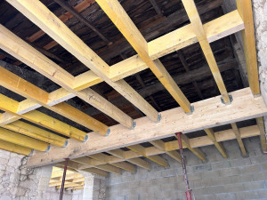 Photo de galerie - Fabrication et pose plancher bois 