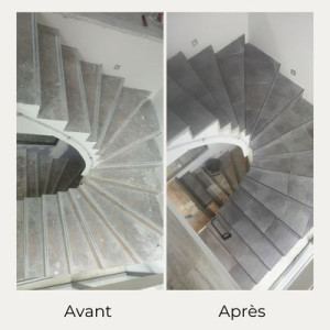 Photo de galerie - Escalier en colimaçon 