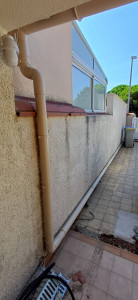 Photo de galerie - Pause gouttière eaux pluviales 