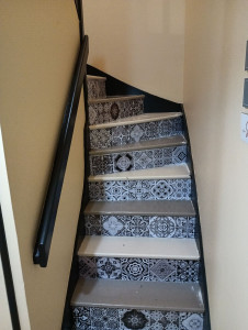 Photo de galerie - Photos après .. applique peinture décoration couleur 