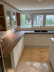 Photo de galerie - CUISINE & PARQUET CHEVRON ✨  Travail soigné - Devis Gratuit Argenteuil et 95 