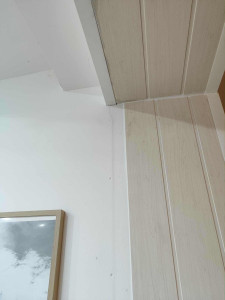 Photo de galerie - Pose de lambris 
