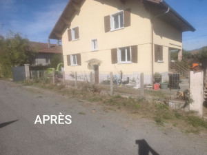 Photo de galerie - Arrachage de haies avec broyage 