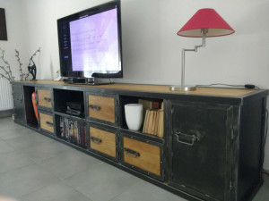 Photo de galerie - Création meuble tv