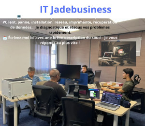 Photo de galerie - Une équipe d'informaticiens à votre service, à votre écoute 24h/24 et 7j/7