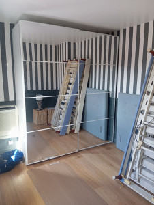 Photo de galerie - Armoire Pax portes coulissantes 