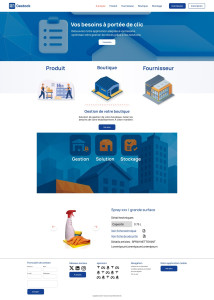 Photo de galerie - Maquette graphique, application de gestion de stock