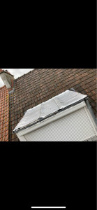 Photo de galerie - Voici une rénovation de plate-forme en zingue, choisi par le client