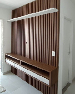 Photo de galerie - Meuble TV  fabriqué par MENUISERIE 

