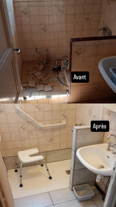 Photo de galerie - Rénovation salle de bain
