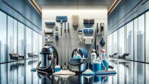 Photo de galerie - Materiel pro de nettoyage